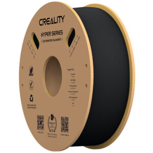 Creality Hyper PLA Black 3D Printer Filament, High Speed, 1 kg spool 1.75mm (3301010343)